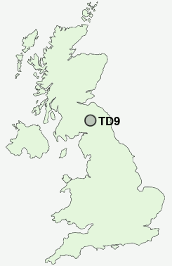 UK Postcode map