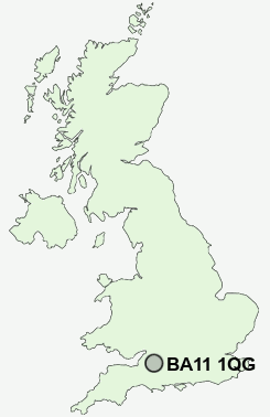 UK Postcode map