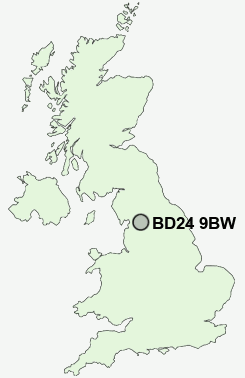 UK Postcode map