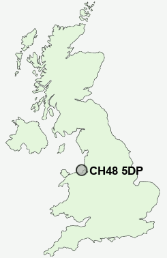 UK Postcode map