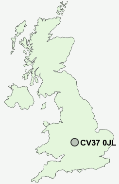 UK Postcode map