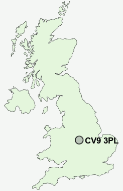UK Postcode map