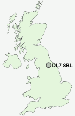 UK Postcode map