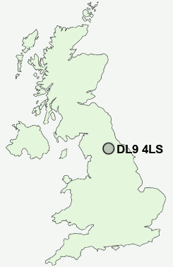 UK Postcode map