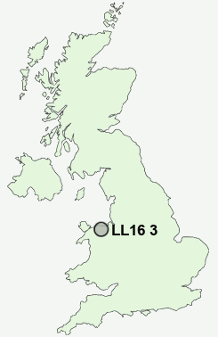 UK Postcode map