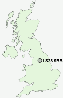 UK Postcode map