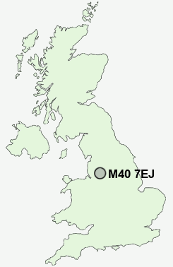 UK Postcode map