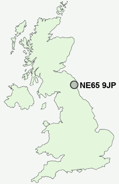 UK Postcode map