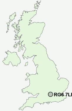 UK Postcode map