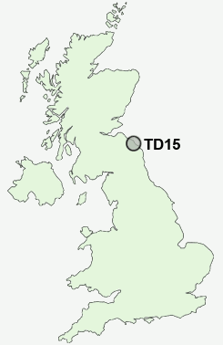 UK Postcode map