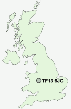UK Postcode map