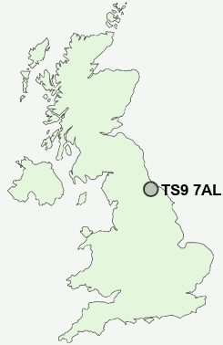 UK Postcode map