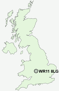 UK Postcode map
