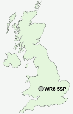 UK Postcode map