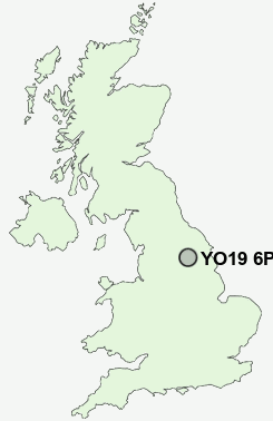 UK Postcode map