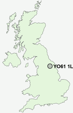 UK Postcode map
